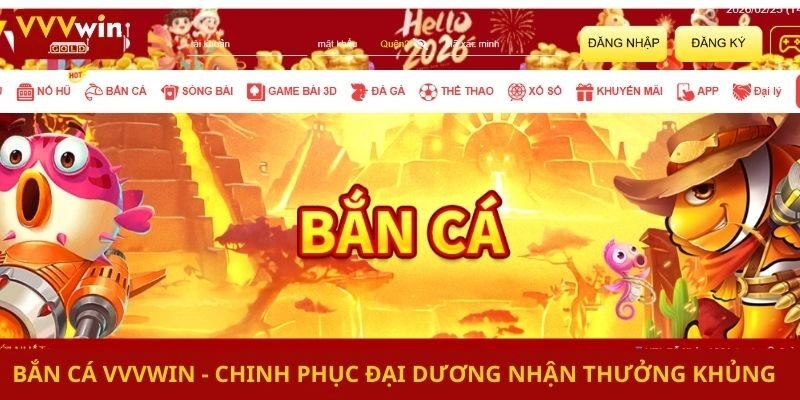 Bắn Cá Vvvwin - Chinh Phục Đại Dương Nhận Thưởng Khủng