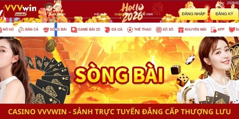 Casino Vvvwin - Sảnh Trực Tuyến Đẳng Cấp Thượng Lưu