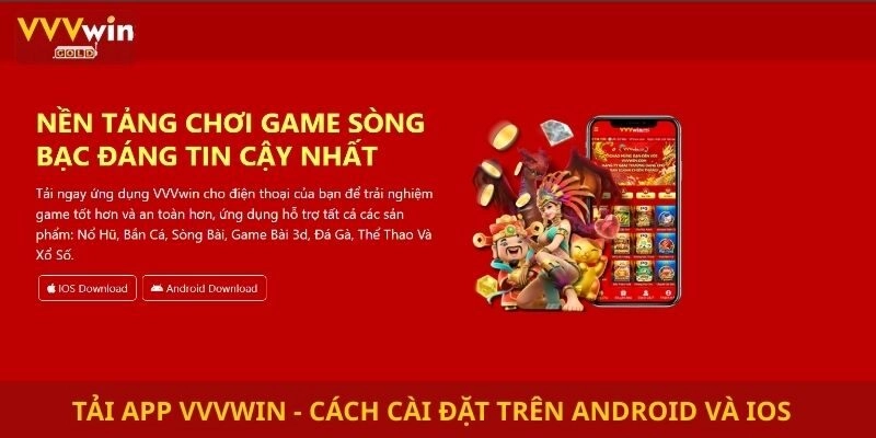 Tải App Vvvwin - Cách Cài Đặt Trên Android Và iOS